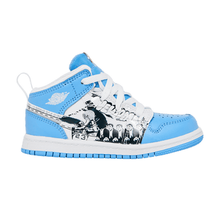 Jordan 1 Mid Sneaker School Game Winner (TD)