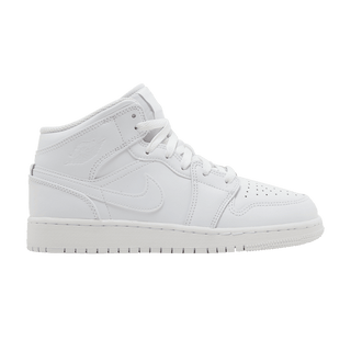 Jordan 1 Mid Triple White (2023) (GS)