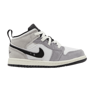 Jordan 1 Mid SE Craft White Cement Grey Black (TD)