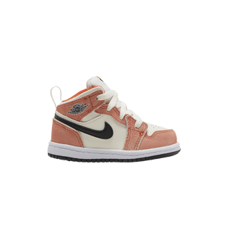 Jordan 1 Mid SE Orange Suede (TD)