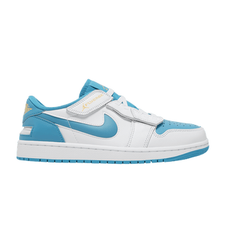 Jordan 1 Low FlyEase White Aquatone Celestial Gold