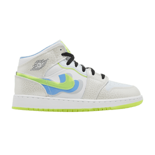 Jordan 1 Mid SE Warped Swoosh (GS)