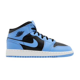 Jordan 1 Mid University Blue Black (GS)