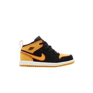 Jordan 1 Mid SE Black Vivid Orange (TD)