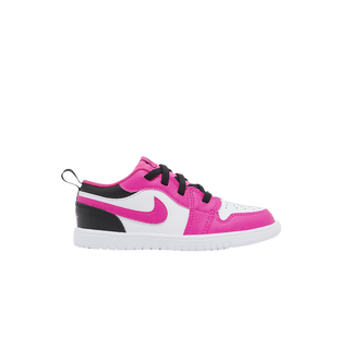 Jordan 1 Low ALT White Black Fierce Pink (TD)