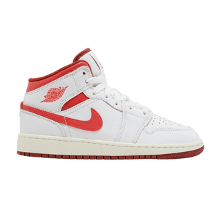 Jordan 1 Mid SE White Dune Red (GS)
