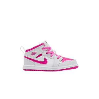 Jordan 1 Mid Iris Whisper White Fire Pink (TD)