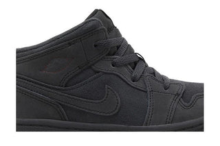 Jordan 1 Mid SE Craft Dark Smoke Grey Varsity Red Black (TD)