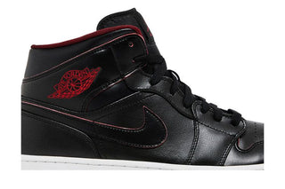Jordan 1 Retro Mid Black Red White