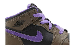 Jordan 1 Mid Palomino Wild Berry White (TD)