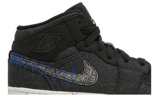 Jordan 1 Mid SE Crater Black (GS)