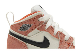Jordan 1 Mid SE Orange Suede (TD)