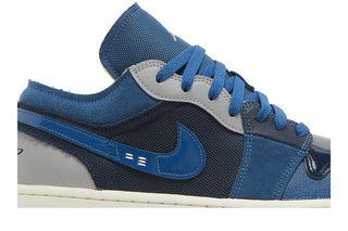 Jordan 1 Low SE Craft Obsidian French Blue Ashen Slate White