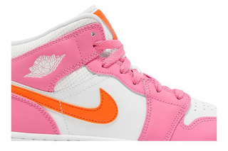 Jordan 1 Mid Pinksicle Safety Orange (GS)