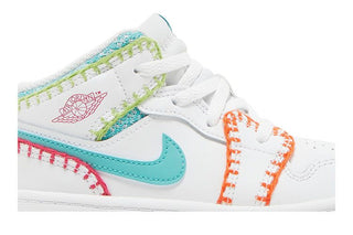 Jordan 1 Mid SE Washed Teal Rush Pink (TD)