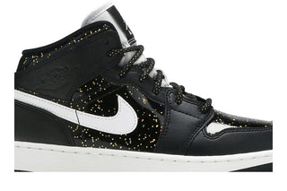 Jordan 1 Mid Black Speckle (GS)