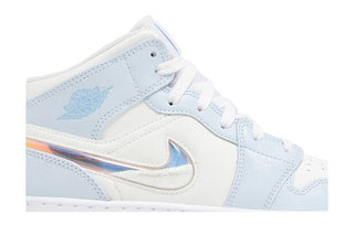Jordan 1 Mid SE Glitter Swoosh (GS)