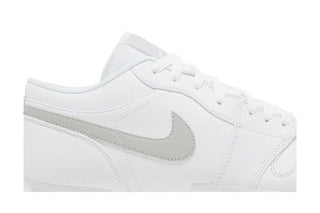 Jordan 1 Low TD Cleat White Grey Fog