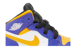 Jordan 1 Mid Lakers (2022) (TD)