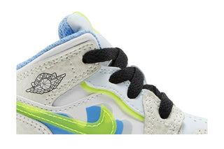 Jordan 1 Mid SE Platinum Tint Blue Tint University Blue Volt (TD)