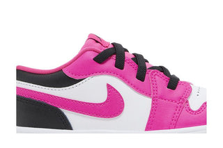 Jordan 1 Low ALT White Black Fierce Pink (TD)