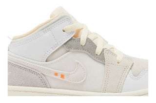 Jordan 1 Mid SE Craft Craft Inside Out White Grey (TD)