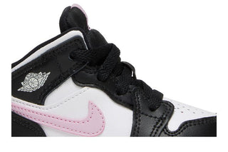Jordan 1 Mid Black White Light Pink (TD)