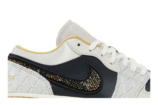 Jordan 1 Low Beaded Swoosh