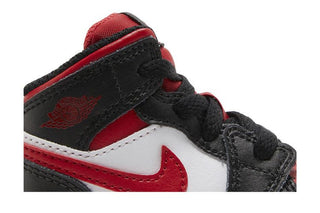 Jordan 1 Mid Black Fire Red (TD)