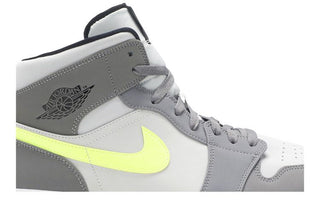Jordan 1 Mid Gunsmoke Volt