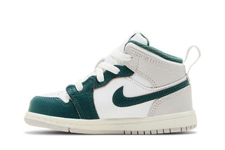 Jordan 1 Mid SE White Sail Neutral Grey Oxidized Green (TD)