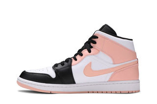 Jordan 1 Mid Arctic Orange Black Toe