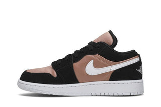Jordan 1 Low Black White Rose Gold (GS)