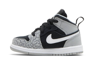 Jordan 1 Mid Elephant Print (TD)