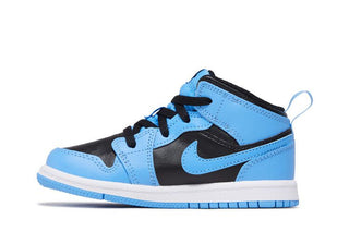 Jordan 1 Mid University Blue Black (TD)