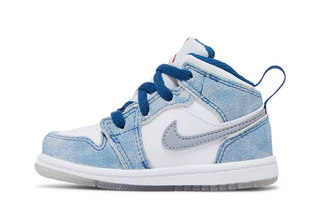 Jordan 1 Mid SE French Blue Light Steel (TD)