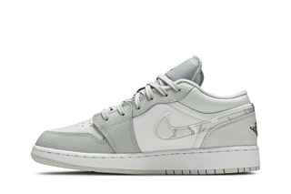Jordan 1 Low White Camo (GS)