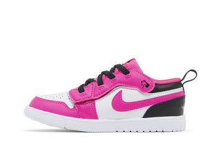 Jordan 1 Low ALT White Black Fierce Pink (TD)