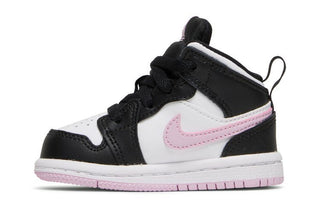 Jordan 1 Mid Black White Light Pink (TD)