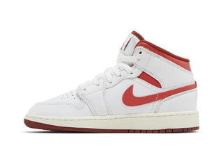 Jordan 1 Mid SE White Dune Red (GS)