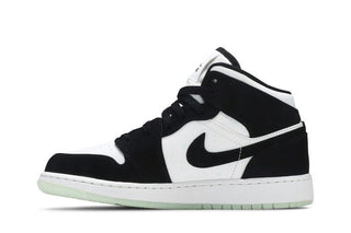 Jordan 1 Mid White Black Teal Tint (GS)