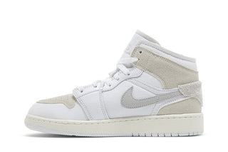 Jordan 1 Mid SE Craft Inside Out Tech Grey (GS)