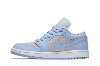 Jordan 1 Low Football Grey Aluminum (Women's)