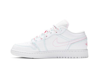 Jordan 1 Low White Green Pink (GS)