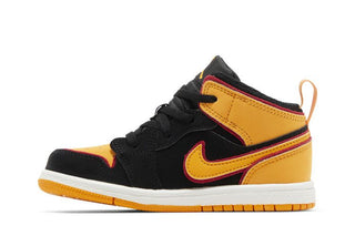 Jordan 1 Mid SE Black Vivid Orange (TD)