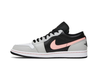 Jordan 1 Low Black Grey Pink
