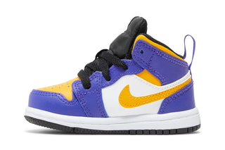 Jordan 1 Mid Lakers (2022) (TD)