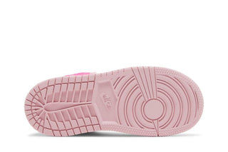 Jordan 1 Mid White Fierce Pink (TD)