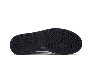 Jordan 1 Mid Patent Black White Gold