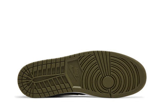 Jordan 1 Mid Black White Olive